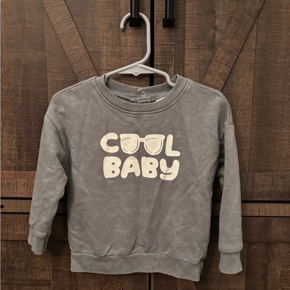Cat & Jack | Baby Gray Cool Baby Top